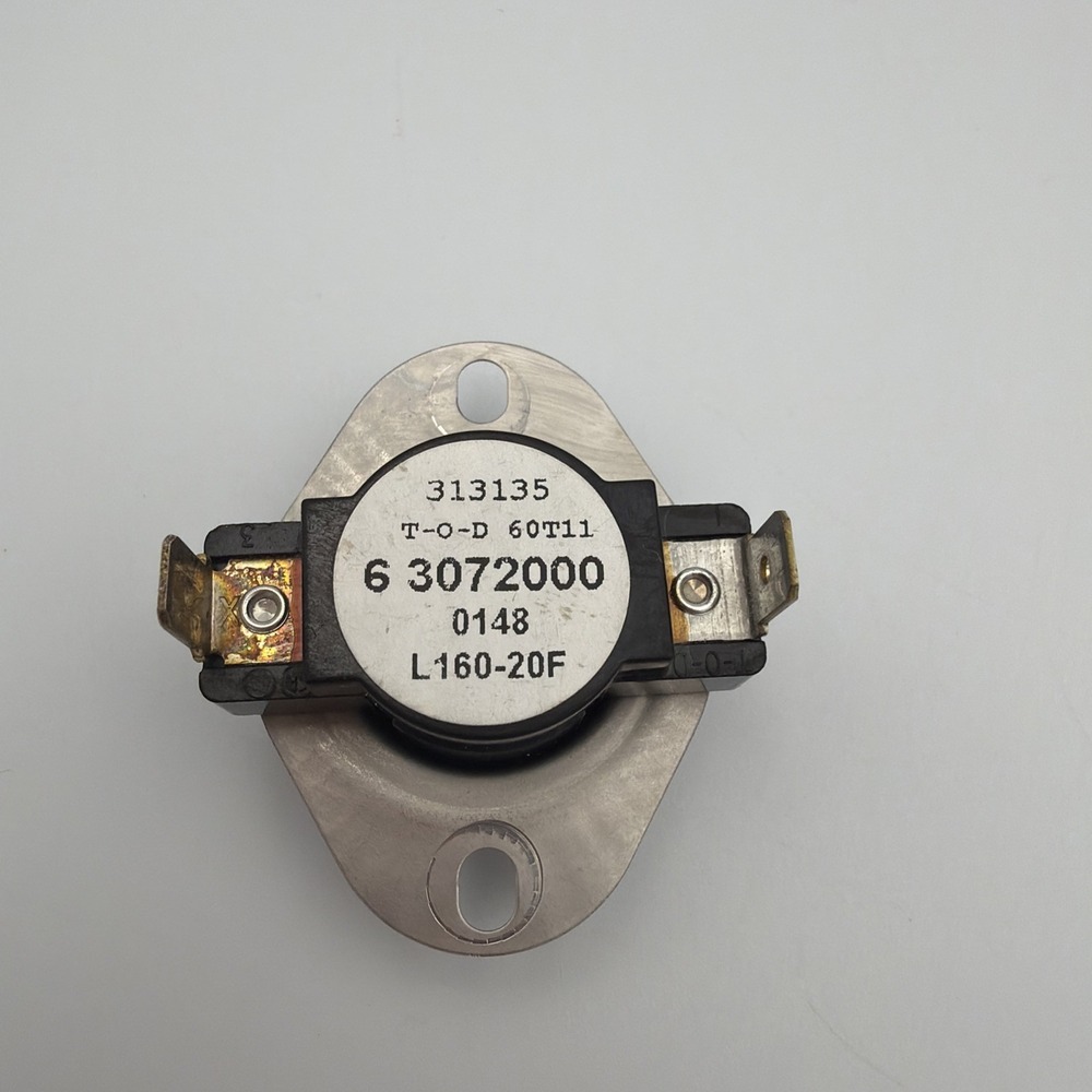 Whirlpool Dryer Cycling Thermostat (L160-20F)  694674  WP694674  63072000